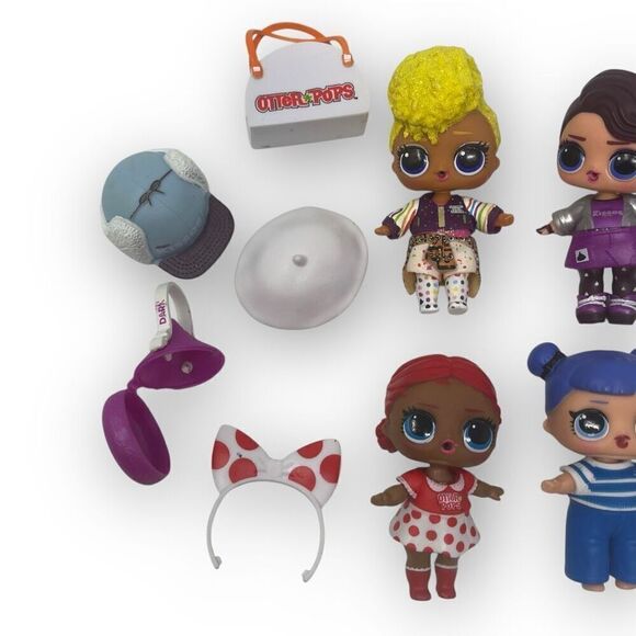 MGA LOL Surprise Mini Sweets Otter Pops Hershey’s Kiss Cinnamon Toast Crunch Lot - Picture 3 of 5